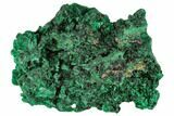 Silky Fibrous Malachite Cluster - Congo #110491-1